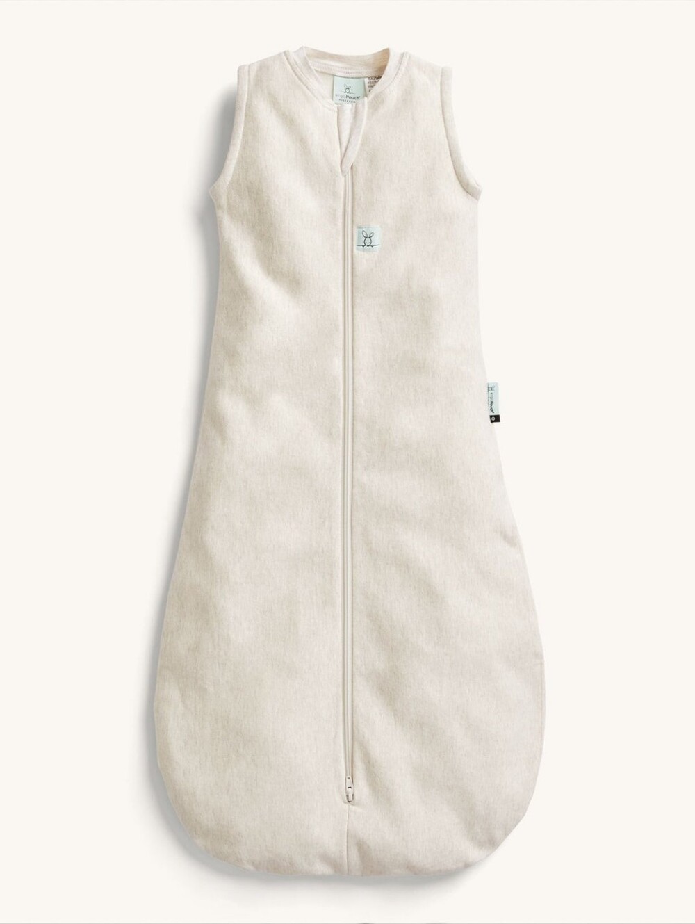 ErgoPouch Baby Organic Cocoon Swaddle Wrap Sack 1.0 TOG - Oatmeal Marle NB